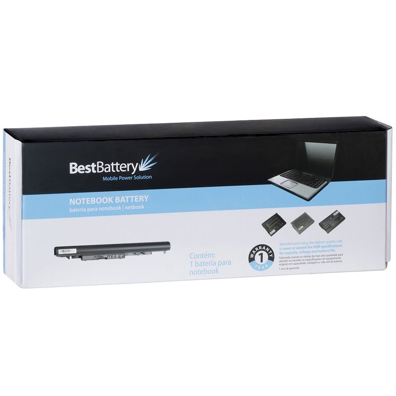 Bateria para Notebook HP JC04 - 4 Celulas, Capacidade Normal