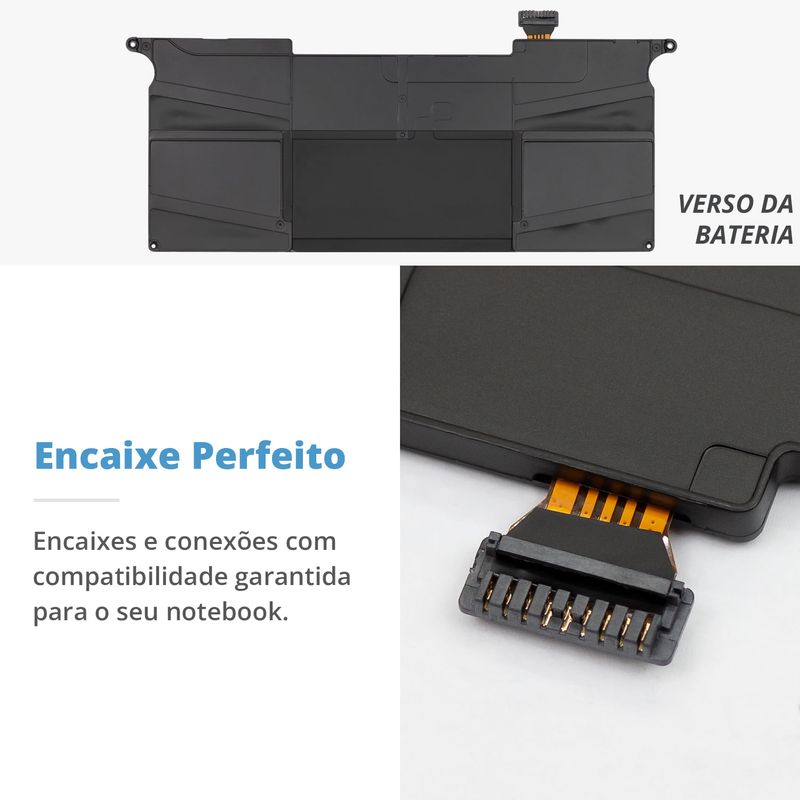 Bateria para Notebook Apple MacBook Air A1465 Emc 2631 - BB Baterias