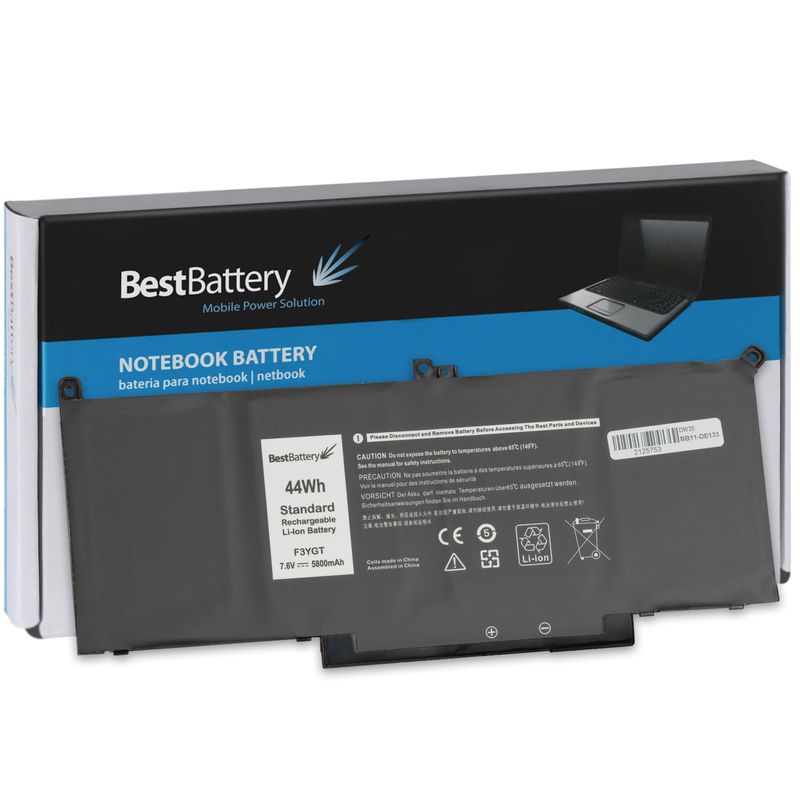 Bateria para Notebook Dell Latitude 7390 - BB Baterias