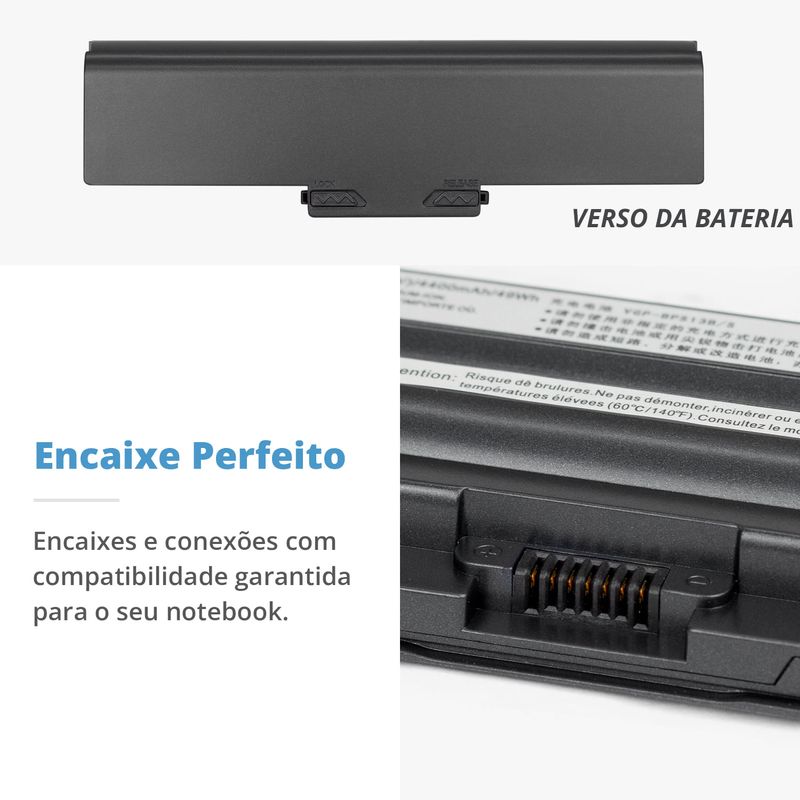 Bateria para Notebook Sony Vaio PCG-31311X - BB Baterias