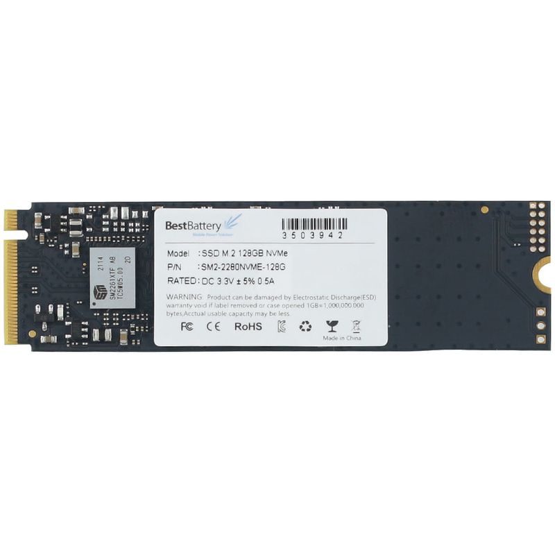 HD SSD M.2 2280 PCIe NVMe para Lenovo 520 - BB Baterias