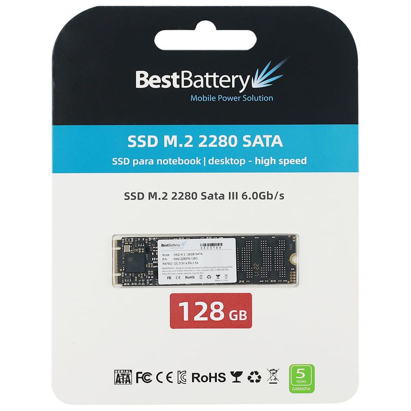 HD SSD M.2 SATA III para Samsung NP350XBE-XD1br - BB Baterias