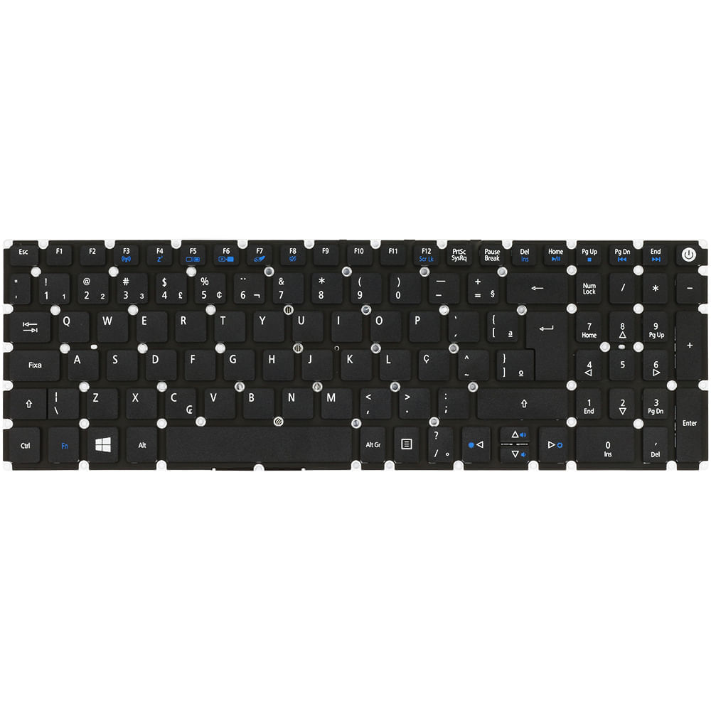 Teclado para Notebook Acer Aspire A515-51G-70up - BB Baterias