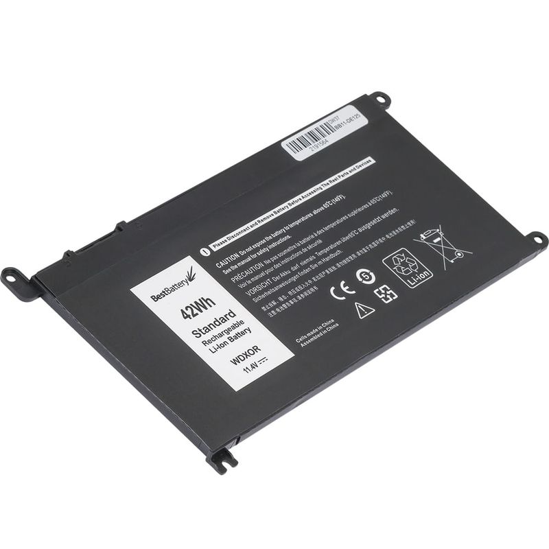 【バッテリーOK】DELL inspiron15 SSD256GB+HDD1TB Bateria Dell Inspiron 15-5568 Wdx0r 42wh - Neide Notebook - NN