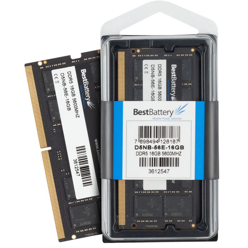 Memoria RAM 16GB DDR5 5600Mhz para Notebook Lenovo - BB Baterias