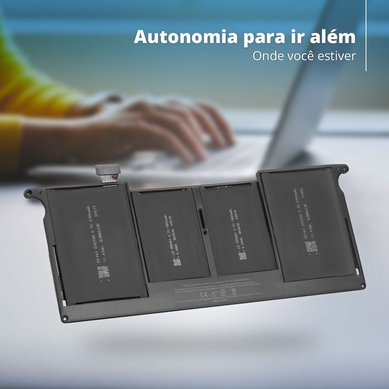 Bateria para Notebook Apple MacBook Air 11 A1370 - BB Baterias