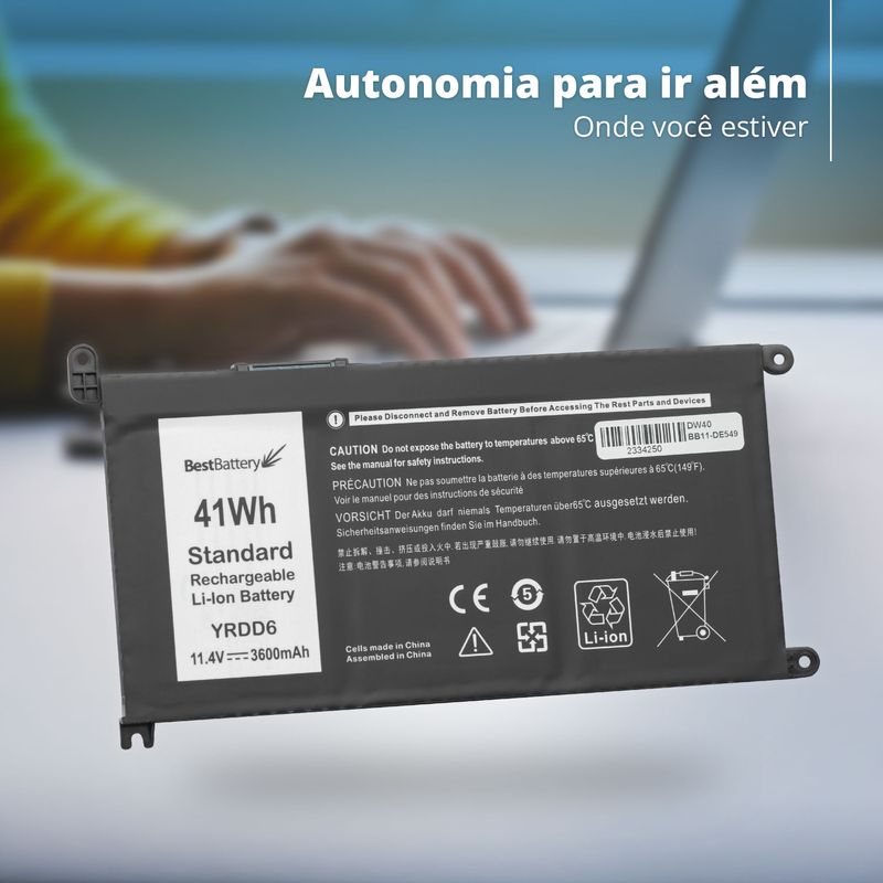 Bateria para Notebook Dell Inspiron 5590 - BB Baterias