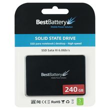 SSD 240GB para Notebook HP - Alta Velocidade: 550 | 500 MB/s, 5 Anos Garantia - 700S3W5