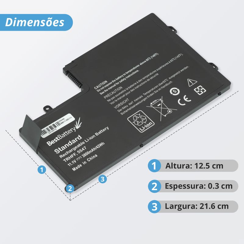 【バッテリーOK】DELL 16GB SSD512GB+HDD1TB Bateria para Notebook Dell Vostro 15 5510 - BB Baterias