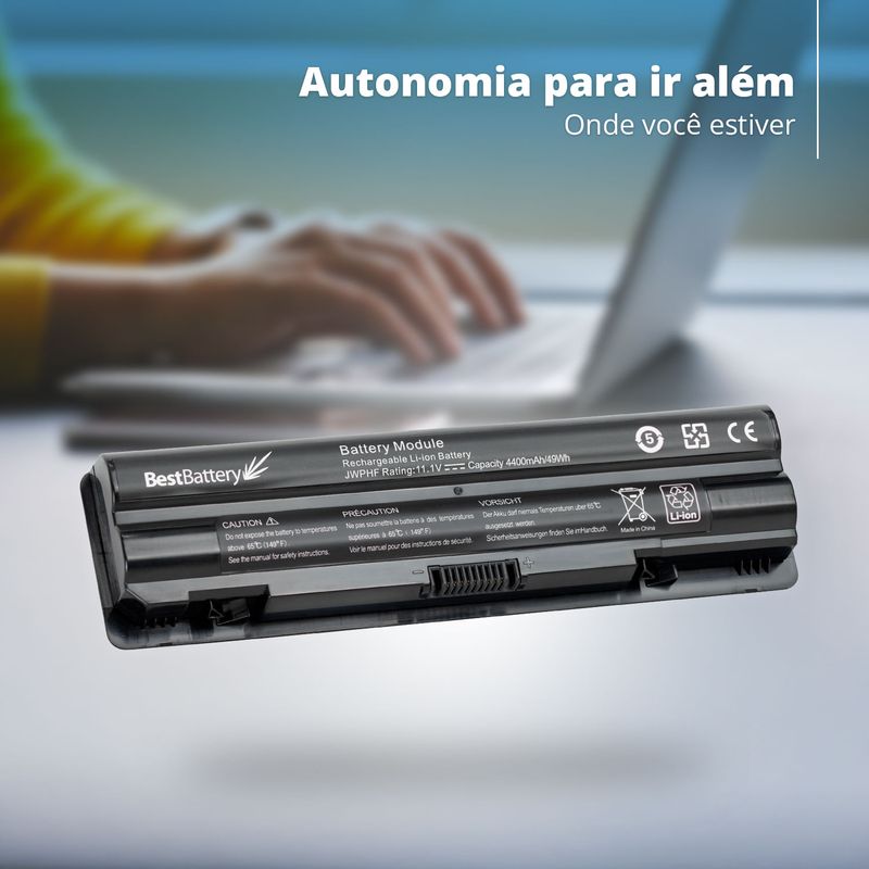 Bateria para Notebook Dell XPS L502x - BB Baterias
